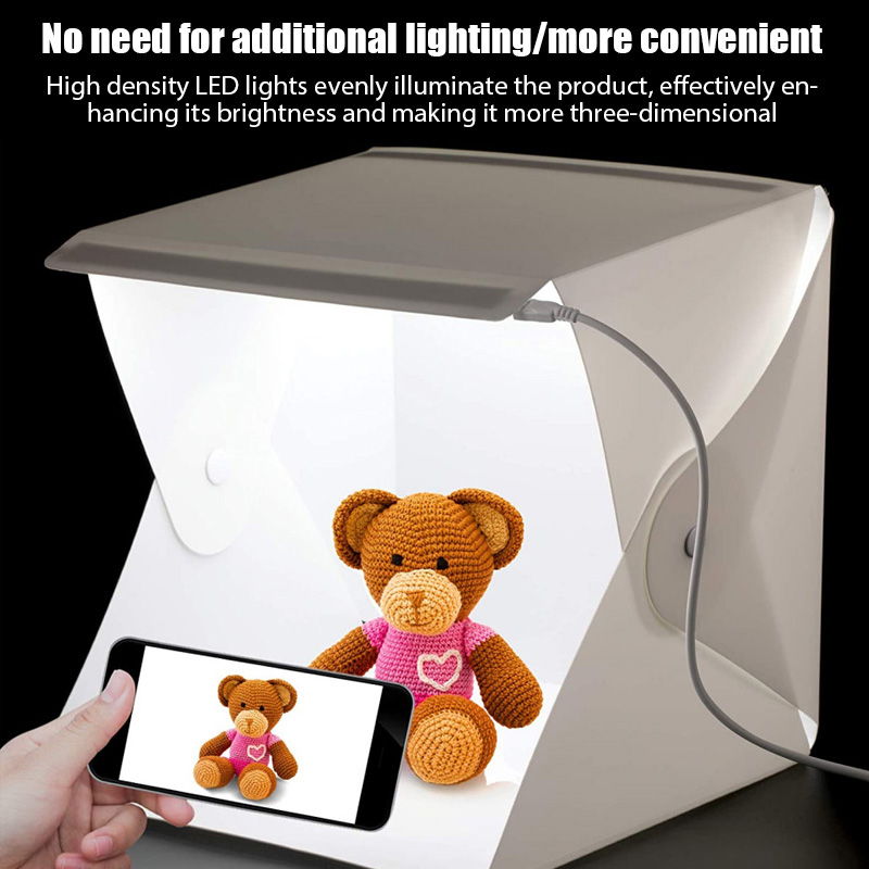 Photography Lighting Kit - Lightbox Light Box Mini Photo Studio