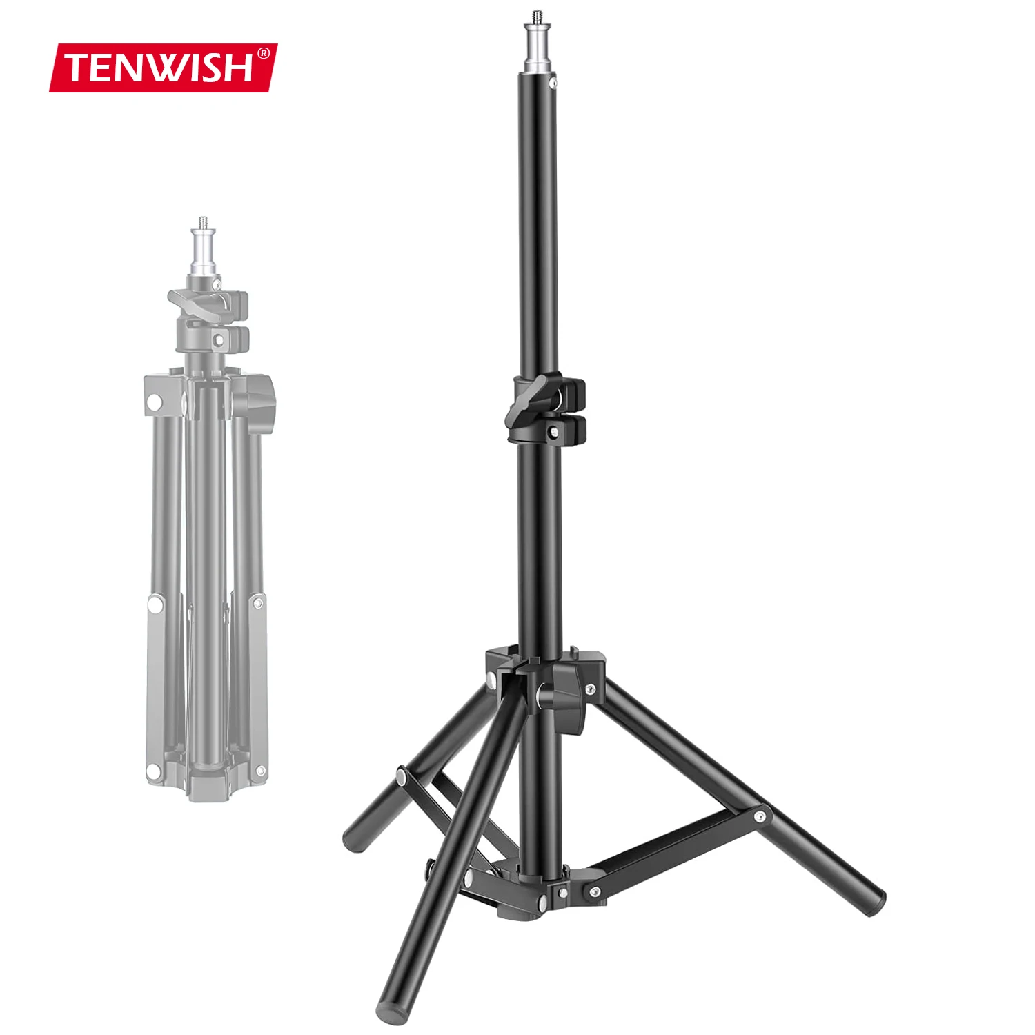 Photography Lighting And Background - Tenwish Flexible Photography Tripod Light Stand