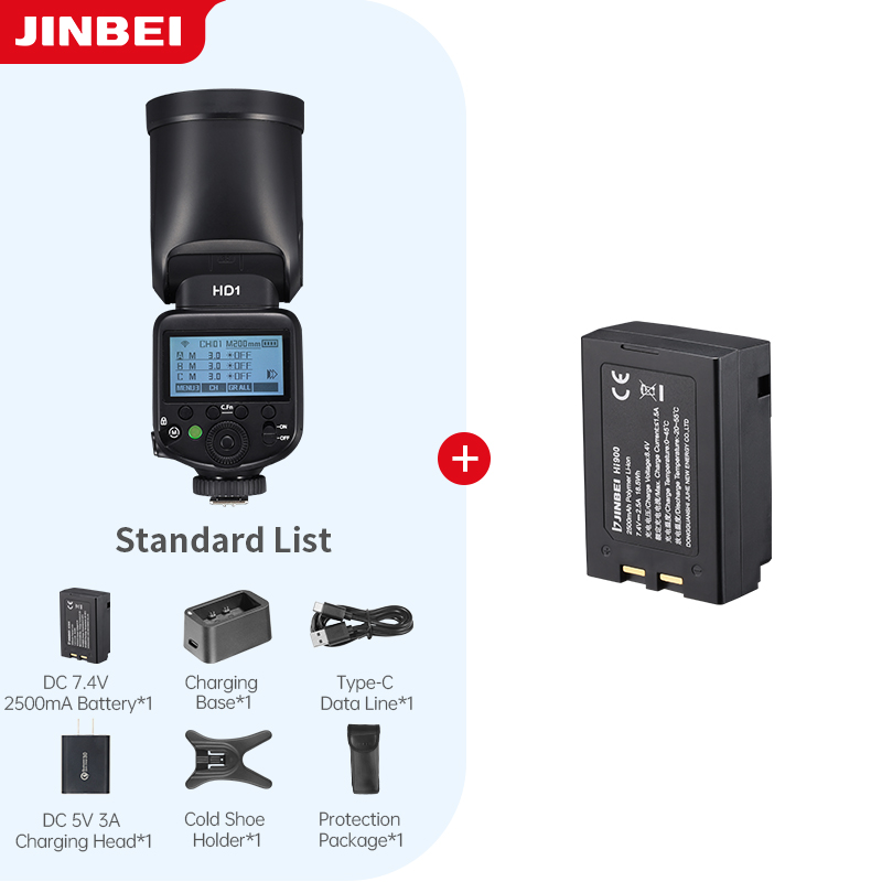JINBEI HD-1Round-head HSS Spee - Photography Lighting With Flash review and price