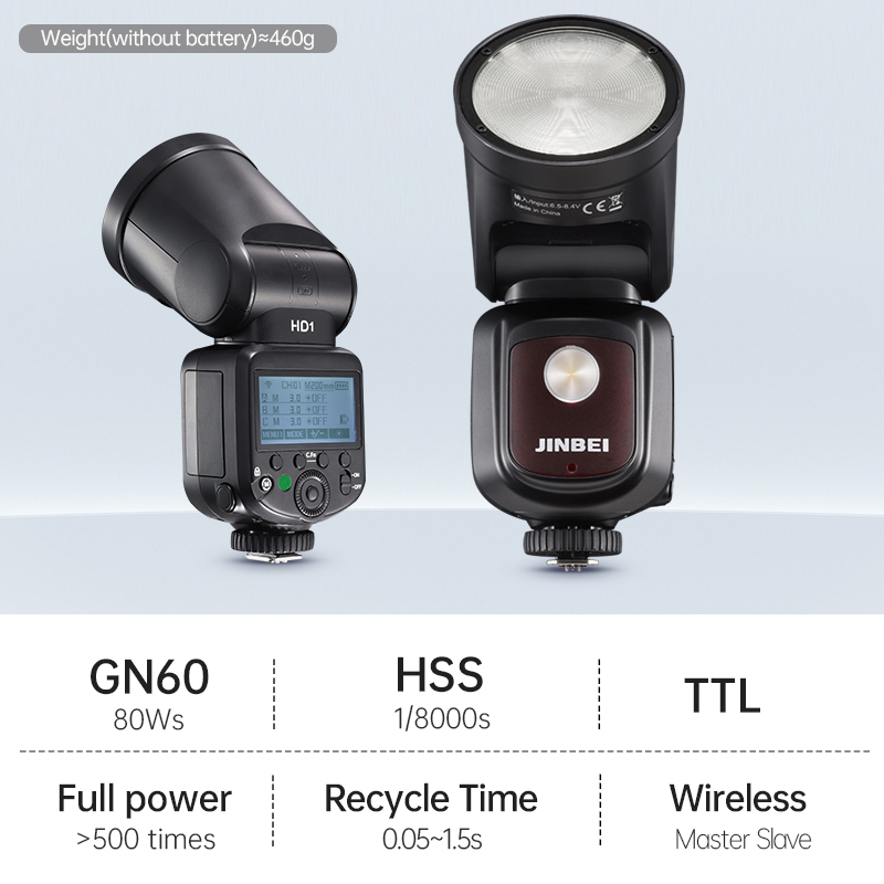 JINBEI HD-1Round-head HSS Spee - Photography Lighting With Flash review and price