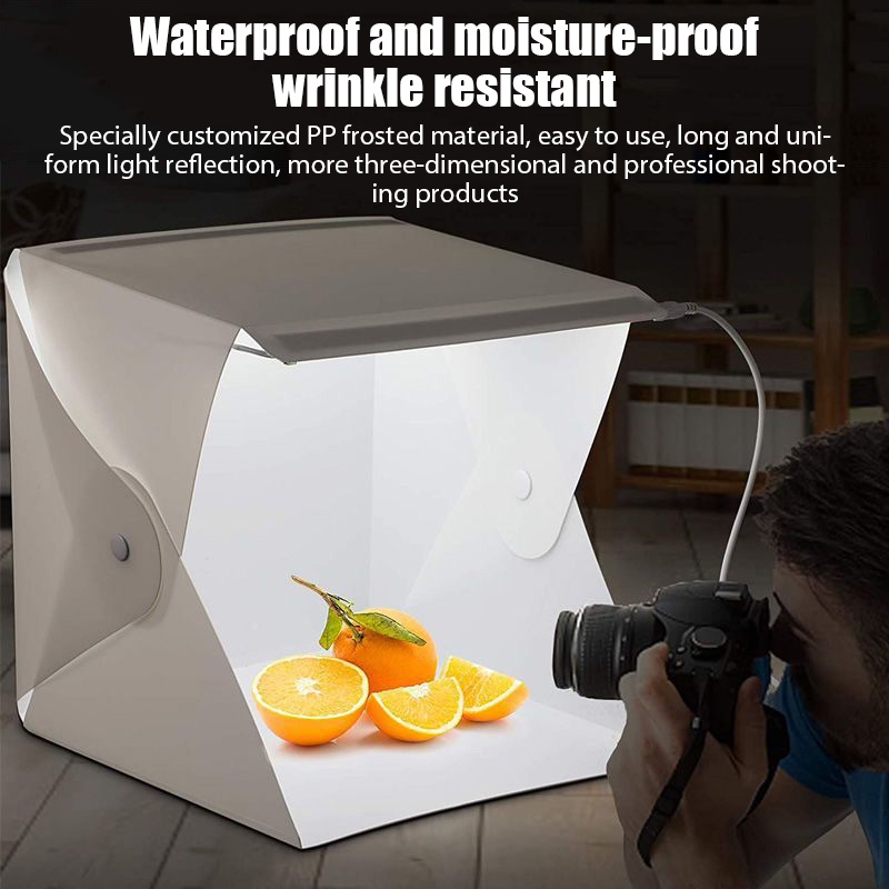 Portable Folding Photobox Phot - Photography Lighting And Backdrop Kits review and price