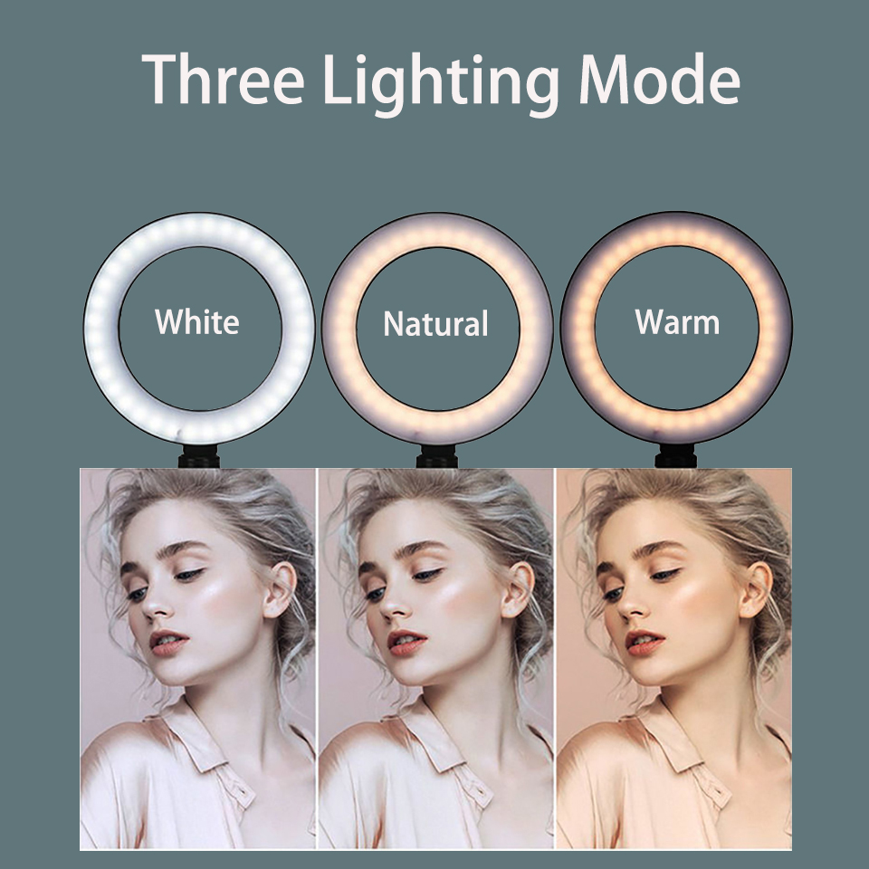 6inch Ring Light with Tripod L - Photography Lighting Circle review and price