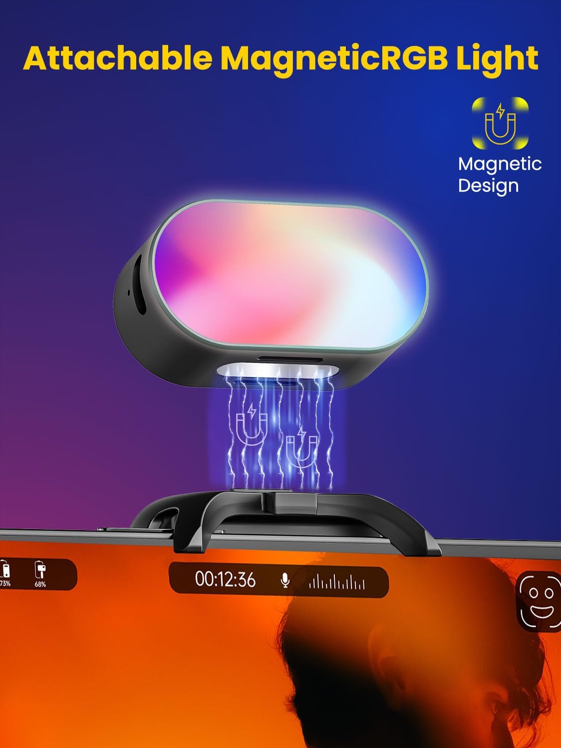 AOCHUAN Mini RGB Magnetic Fill - Photography Lighting Accessories review and price