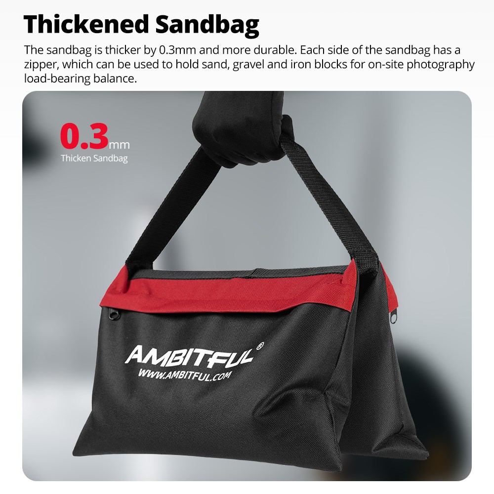 Ambitful 44x33cm Load-Bearing  - Light Stand Sandbag review and price