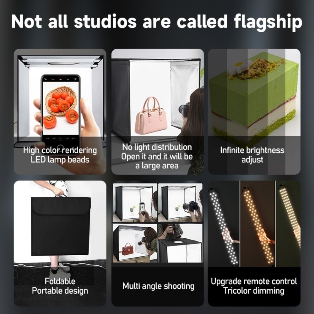 45/65cm LED Soft Light Box Min - Photography Lighting And Background review and price
