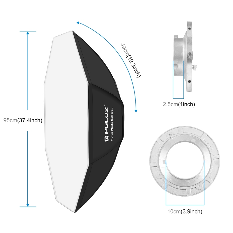 PULUZ 95cm Octagon Photography - Photography Lighting With Flash review and price