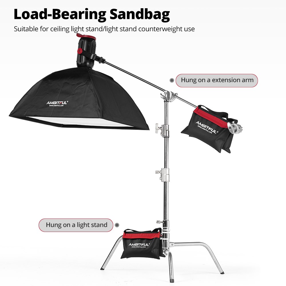 Ambitful 44x33cm Load-Bearing  - Light Stand Sandbag review and price