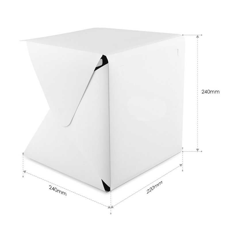 Portable Mini Photo Studio Box - Photography Lighting And Backdrop Kits review and price
