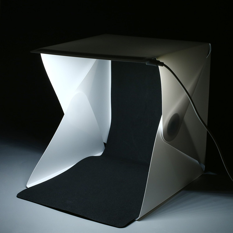 Portable Mini Photo Studio Box - Photography Lighting And Backdrop Kits review and price