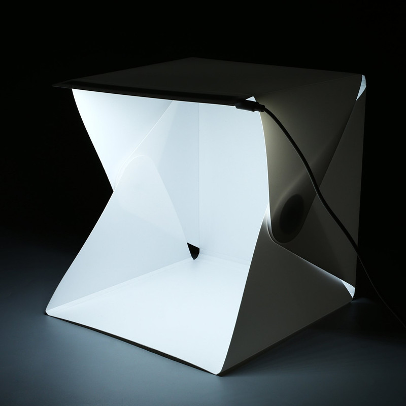 Portable Mini Photo Studio Box - Photography Lighting And Backdrop Kits review and price