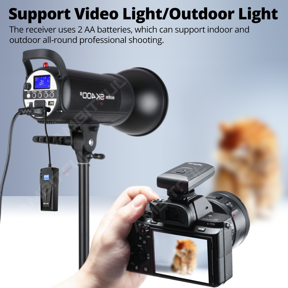 Godox RT-16 16 Channels Wirele - Trigger Receiver Set review and price
