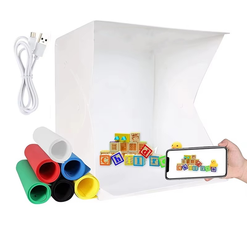Folding Lightbox Portable Phot - Photography Lighting And Background review and price