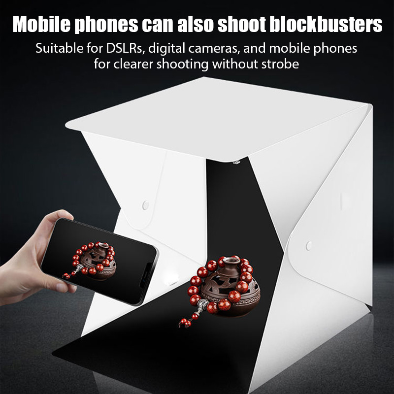 Folding Lightbox Portable Phot - Photography Lighting And Background review and price