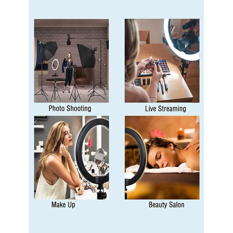 Desiontal 26cm Ring Light with - Photography Lighting Circle review and price