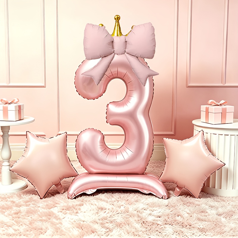 Light Luxury Pink 3D Balloons  - Photography Lighting Kit review and price