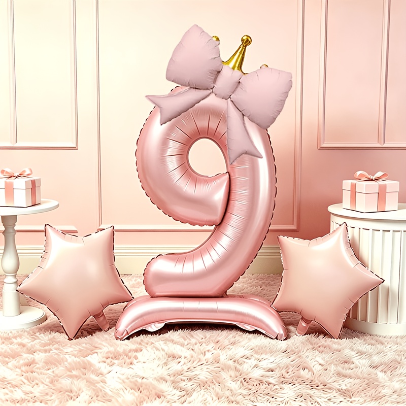Light Luxury Pink 3D Balloons  - Photography Lighting Kit review and price