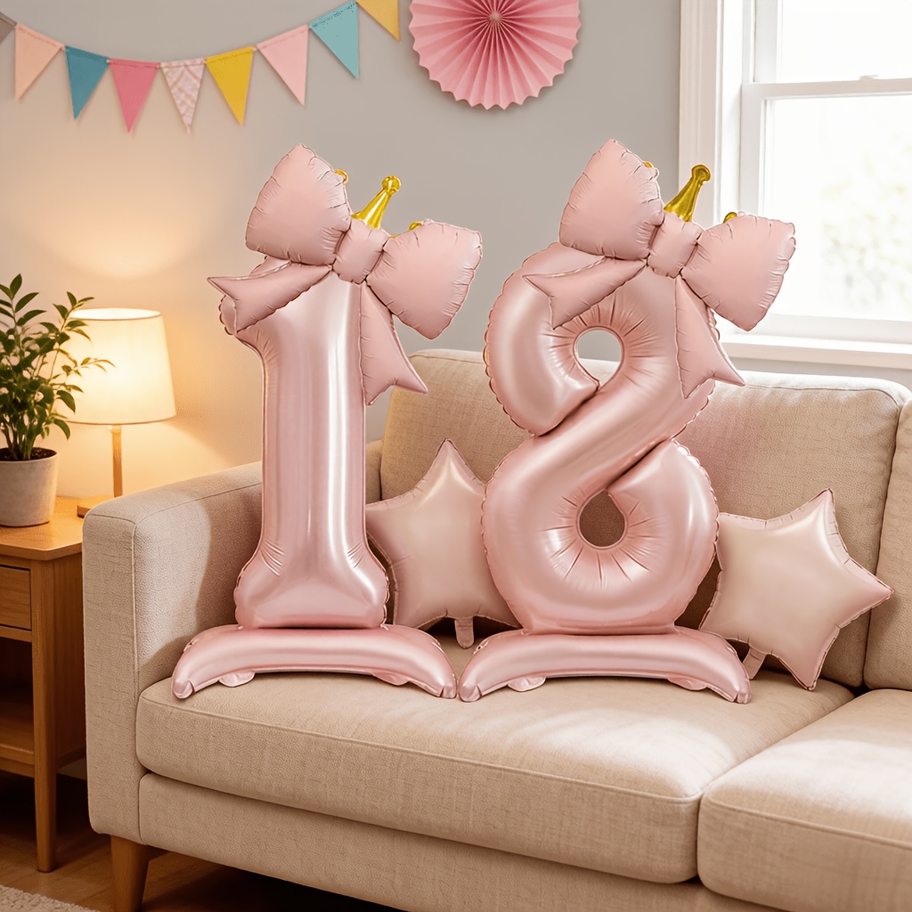 Light Luxury Pink 3D Balloons  - Photography Lighting Kit review and price