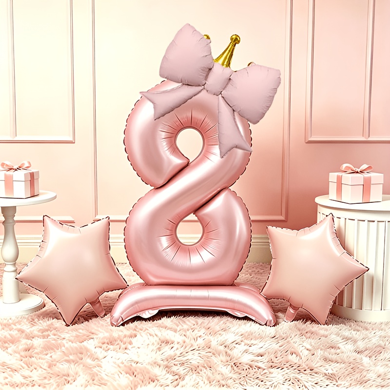 Light Luxury Pink 3D Balloons  - Photography Lighting Kit review and price