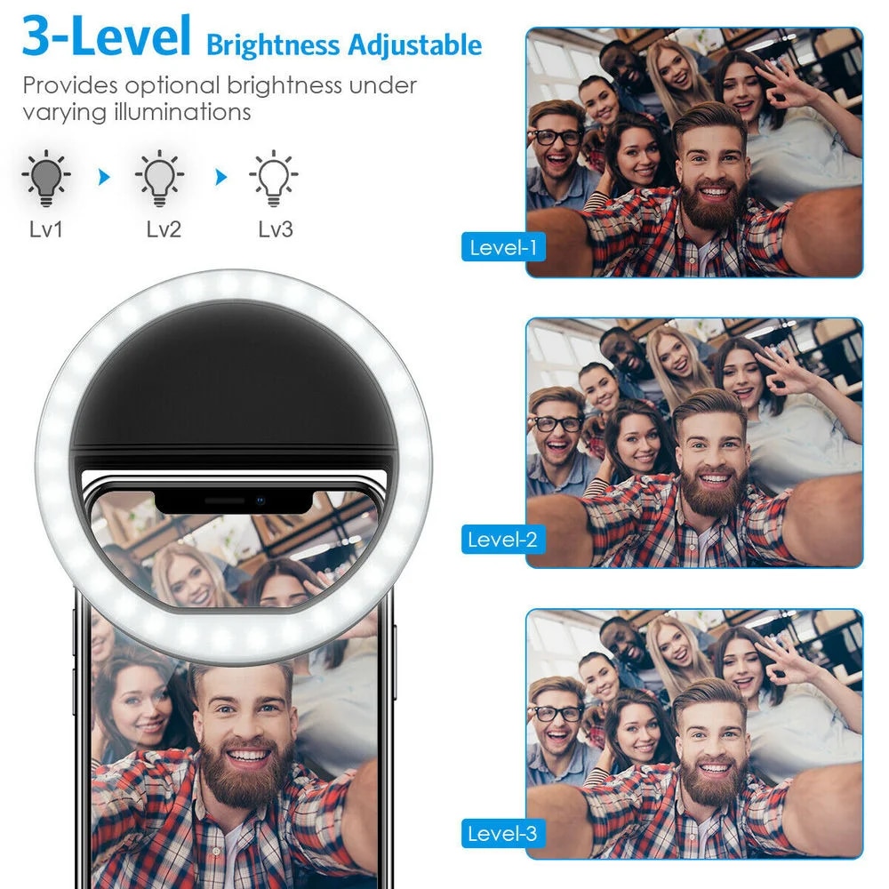 USB Charge Led Selfie Ring Lig - Photography Lighting Tool review and price