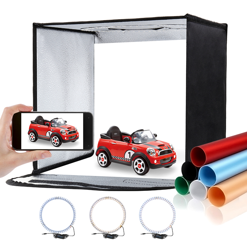 11.8x11.8inch Fold Photo Studi - Photography Lighting Kit review and price