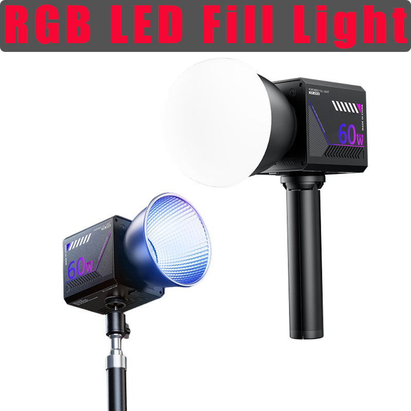 60W RGB Video Light Portable L - Photography Lighting And Background review and price