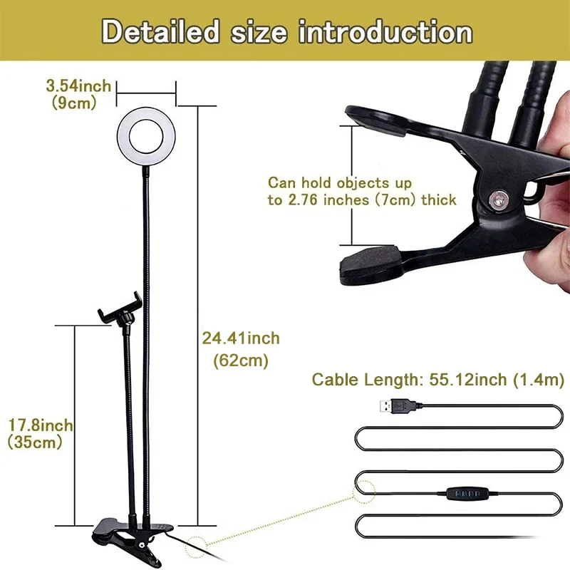 Universal Flexible Mobile Phon - Photography Lighting Overhead review and price