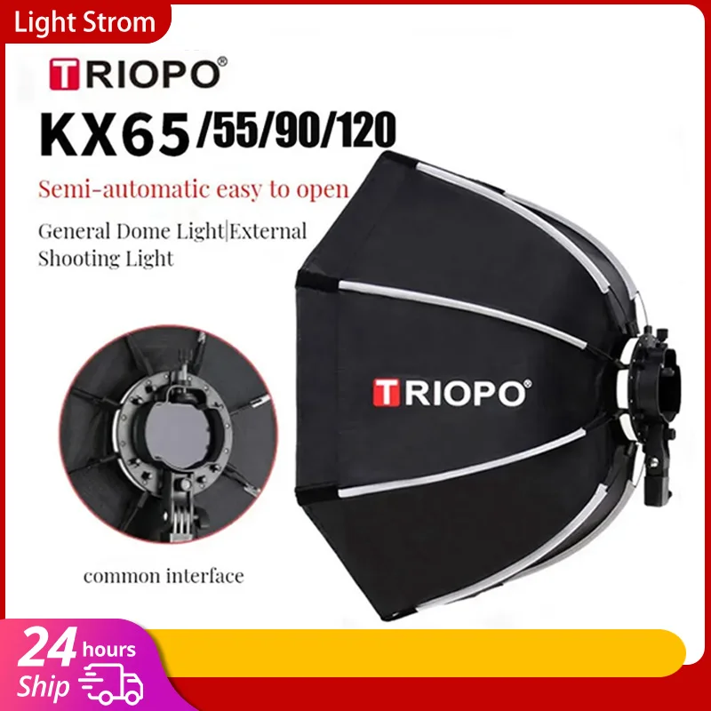 TRIOPO KX  65cm 90cm Softbox   - Photography Lighting With Flash review and price