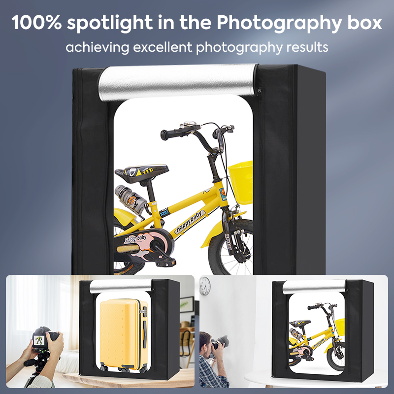 Photo Studio Photo Box Kit,120 - Photography Lighting Kit review and price