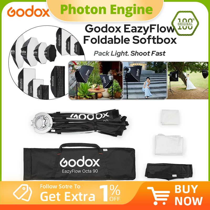 Godox EazyFlow series Foldable - Photography Lighting With Flash review and price