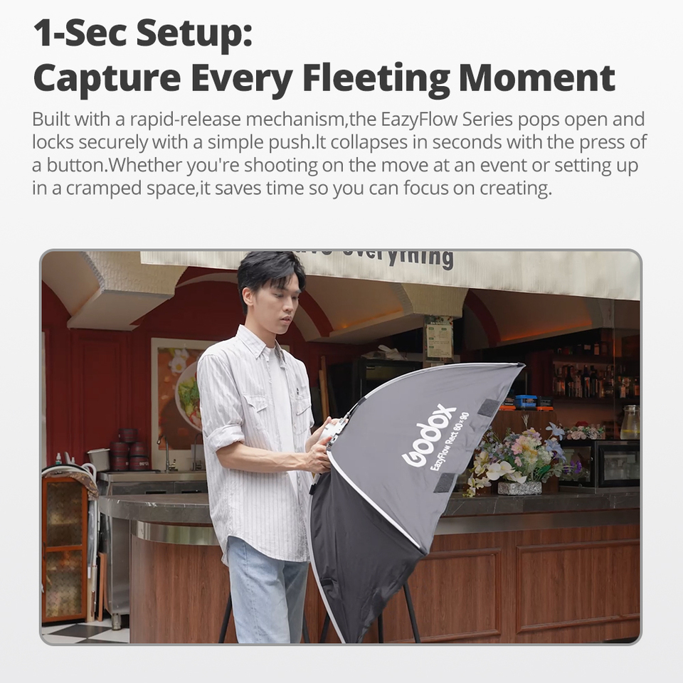 Godox EazyFlow series Foldable - Photography Lighting With Flash review and price