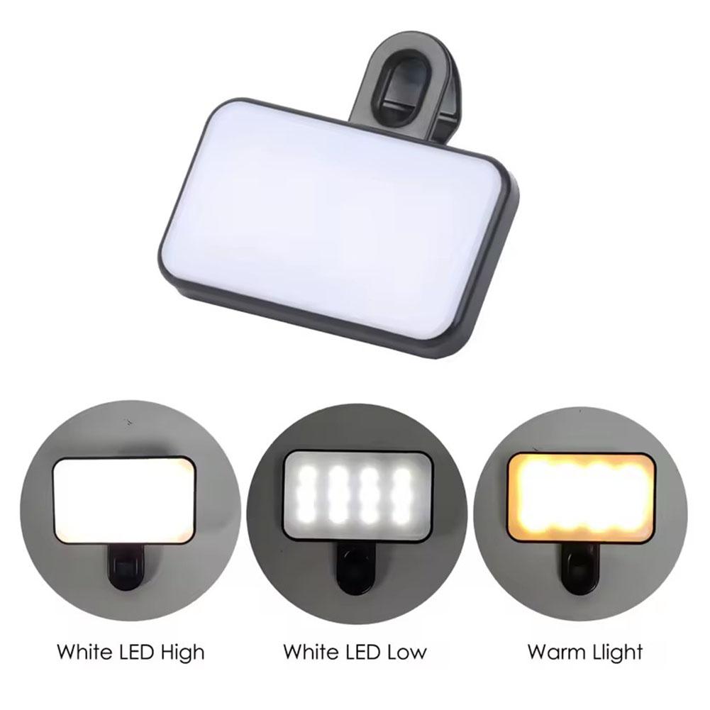 Mini LED Selfie Light 3 Color  - Photography Lighting With Flash review and price