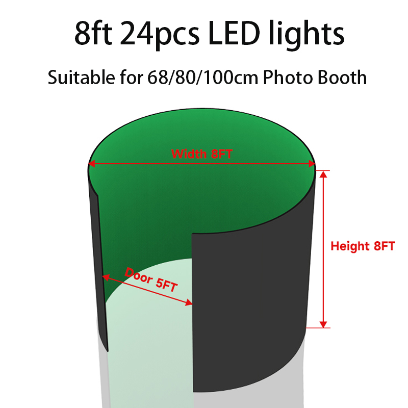 360 Photo Booth Enclosure Free - Photography Lighting And Backdrop Kits review and price